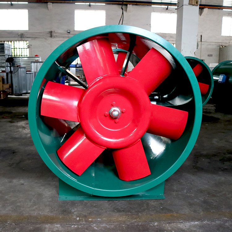 消防高溫排煙軸流風機——建筑安全的“隱形守護者”
